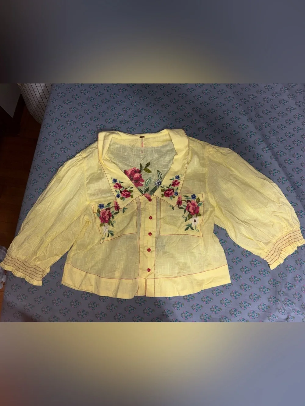Free People Ryland Blouse